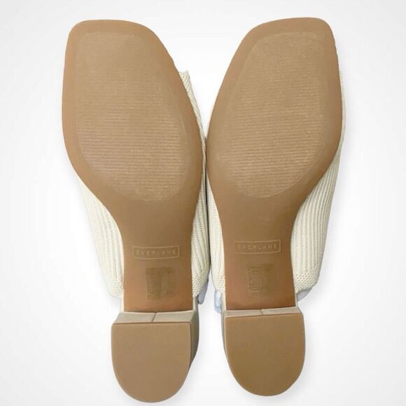 Everlane The Glove Mule in ReKnit White Bone Size 9 NEW - Picture 14 of 16